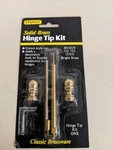 Stanley Solid Brass Hinge Tip Kit. Fixed Price $9.99.
