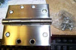 New Hager BB1191 4-1/2" X Ball Bearing, Rust Resistant, Hinge. Fixed Price $20.99.