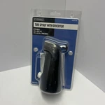 Everbilt Tub Spout With Diverter, Matte Black 1009 810 304 Open Box. Fixed Price $12.53.