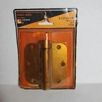 Vintage Lawrence Brothers Brass Door Spring Hinge With Screws. Fixed Price $10.99.