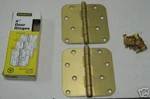 Stanley Round RD758 4" Residential Hinge Satin Brass. Fixed Price $6.95.