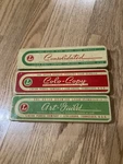 Lot Of 3 Vintage Linton Pencil Metal Tin Box Art Guild Colo-copy Consolidated Vg. Fixed Price $30.00.