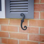 Black Shutter Dog Holders 6.5" Style Solid Aluminium With Mounting Screws. Fixed Price $23.99.