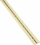 5 Pk Stanley 1-1/2" X 3 Inch Bright Brass Continuous Cabinet Door Piano Hinges. Fixed Price $48.00.