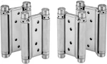 4-PIECE 5" Heavty Duty Stainless Steel Cafe Saloon Door Swing Self Closing Hinge. Fixed Price $62.21.