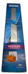 New Old Stock Schlage 8" X 34" Aluminum Kick Plate Satin Nickel Finish. Fixed Price $24.99.