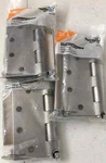 Pack National Hardware #N236-015 Commercial Grade Hinges 4-1/2" Satin Chrome. Fixed Price $30.00.