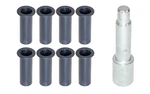 Kentrol 70012 Black Door Hinge Liners 4 Jl 2018-UP. Fixed Price $32.99.