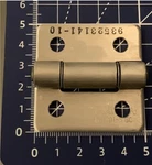 Takigen B-1001-6 Stainless Steel Hinge For Heavy Weight With Holes Added. Fixed Price $8.99.