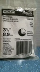 National Hardware 3-1/2" White Door Hinge (N109-184) Fs. Fixed Price $10.00.