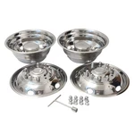 Polished Stainless Steel Wheel Simulator Kit 2005-2020 Ford F450 F550. Fixed Price $370.00.