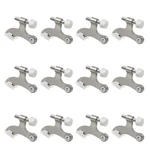 Pack Hinge Pin Brushed Nickel Door Stopper, Adjustable 12,. Fixed Price $36.99.