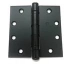 (3-PK) Hager Square Corner Hinge Flat Black BB1279-USL1-4.5X4.5. Fixed Price $30.99.