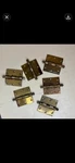 Antique Stanley Sw Door Hinges Ball Tip Loose Pin 3.5 Inch Set Of 6. Fixed Price $90.00.