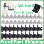 3/8 Inch Inset Kitchen Cabinet Door Hinge Hardware Self Closing Face Mount. Fixed Price $14.50.