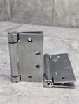 2PC Stanley Security 2060R 4-1/2X4-1/2 Spring Door Hinge/ Satin Stainless Steel. Fixed Price $38.00.