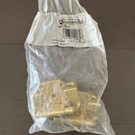 Amerock Polished Brass Partial Wrap Hinges 1/2" Overlay Self-closing BP7550-3. Fixed Price $9.29.