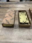 Matching Sets Hager 5X5 1241-DB Hinge Brass Nos Box. Fixed Price $49.99.