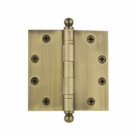 Nostalgic Warehouse 728375 4.5" Ball Tip Heavy Duty Square Corners Door Hinge. Fixed Price $17.99.