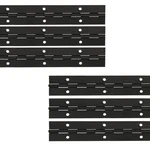 6PCS Inch Continuous & Piano Hinges, Black Stainless Steel 304 F.... Fixed Price $16.55.