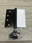 Lot 2X Emtek 96414US10B 4" Solid Brass Square Corner Ball Bearing. Fixed Price $99.99.