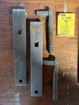 Stanley 8" Screw Hook And Strap Hinges (pair). Fixed Price $12.00.