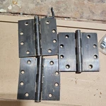 Emtek 9641410B Solid Brass Oil Bronze Heavy Duty Bearing Door Hinges Pack Of 3. Fixed Price $34.99.