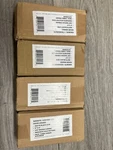 Lot Miseno MDH4003BK Plain Bearing 5/8" Radius Corner Door Hinge Black. Fixed Price $47.99.