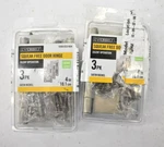 Lot Of 2 Everbilt 4" Square Radius Nickel Squeak Free Door Hinges 6 Total. Fixed Price $19.99.