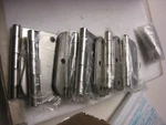 (11-PK) Everbilt Door Hinges Value Pack Chrome 5/8" Radius 3-1/2" 806374. Fixed Price $19.99.