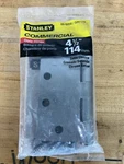 Stanley Commercial 4-1/2" Door Hinge. 05-0056 SPF179 Satin Chrome Nos. Fixed Price $14.98.
