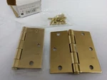 Door Hinges Hager 1541 3.5" X Polished Brass US3. Fixed Price $7.54.