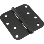 Hardware Essentials 5/8" Round Corner Door Hinge Oil Rubbed Bronze (4"). Fixed Price $8.95.