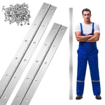 Gisafai 2 Pack Continuous Piano Hinges, Heavy Duty Stainless Steel Hing.... Fixed Price $122.02.