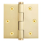 Signature Hardware SH-552-053-SB Solid Brass Mortise Door Hinge 3-1/2" X. Fixed Price $23.00.