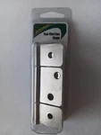 Jr Products 70635 Nonmortise Hinge Satin Nickel, Flush Mount. Fixed Price $8.99.