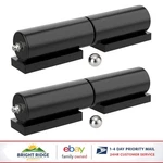 Coated Black Iron Barrel Hinges, 2 Pack For Heavy Duty Gate Applications. Fixed Price $49.30.