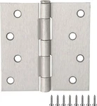 Design House 181651 3-PACK Hinge 4", Satin Nickel. Fixed Price $13.49.