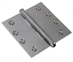 Chrome Solid Brass Cabinet Hinge Button Tip 4" Renovator's Supply. Fixed Price $35.99.