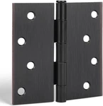 3 Pack Interior And Exterior Door Hinges Oil Rubbed Bronze 4 Inch. Fixed Price $27.99.