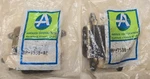 2 Pkgs Vintage Amerock Hinge BP-7538-AE, 3/8" Inset Nos Brass Look. Fixed Price $7.99.