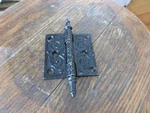 Antique Victorian Ornate Cast Iron Door Hinge, 3 By Inch. Fixed Price $19.99.