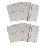 3-1/2 In. X 1/4 Radius Satin Nickel Door Hinge Value (10 Per Pack). Fixed Price $18.68.