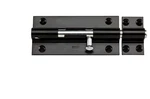 National Hardware N152-133 Black Steel Extra Heavy Barrel Bolt 0.6 Dia. 8 In.. Fixed Price $23.79.