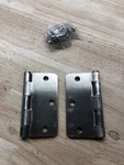 Hager RC174831226D14 3.5" Plain Bearing 1/4" Radius Mortise Hinge - Satin Chrome. Fixed Price $10.79.