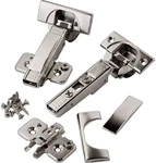 Full Overlay 110 Deg Soft-close Otion Clip Top Frameless Hinges, Pair By. Fixed Price $27.99.