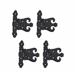 Cabinet Door Hinge Wrought Iron Black Pack Of 4 Renovators Supply Manufacturing. Fixed Price $76.77.