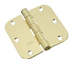 National Hardware N830-322 Bright Brass Cold Rolled Steel Door Hinge 3.5 In.. Fixed Price $21.80.