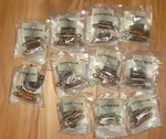 New (22) Gatehouse Cabinet Hinges Bronze Color Self Closing 3/8" Inset. Fixed Price $21.99.