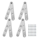 Sets Bluecell 360 4" Stainless Steel Door Pivot Hinge With Screws Durable. Fixed Price $14.49.
